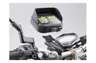 SW-Motech Universele Gps-kit voor 22mm / 28mm /1 stuur (incl. Navi Bag M)