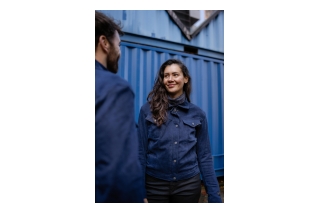 DIFI Ellison jeans motorjas