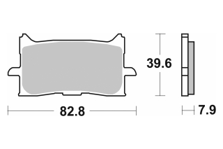 940RST BRAKE PADS SINTER SPORT