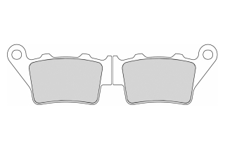 FDB2005P BRAKE PADS ORGANIC