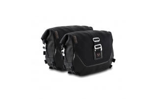 Legend Gear side bag set, Triumph Street Twin/Cup 900, Thruxton TFC, Black Edition