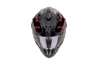 Scorpion ADF-9000 AIR FEAT Black-Silver-Red