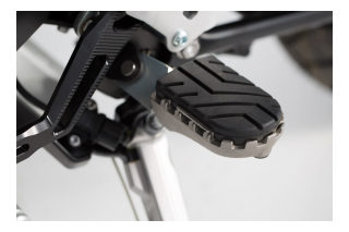 SW-Motech Voetsteunen Triumph Tiger 800 / 800 Xc ('11-) / 1200 ('12-)