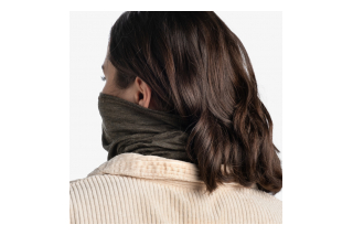 Buff Lightweight Merino Wool Solid Bark