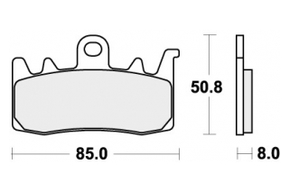 900RST BRAKE PADS SINTER SPORT