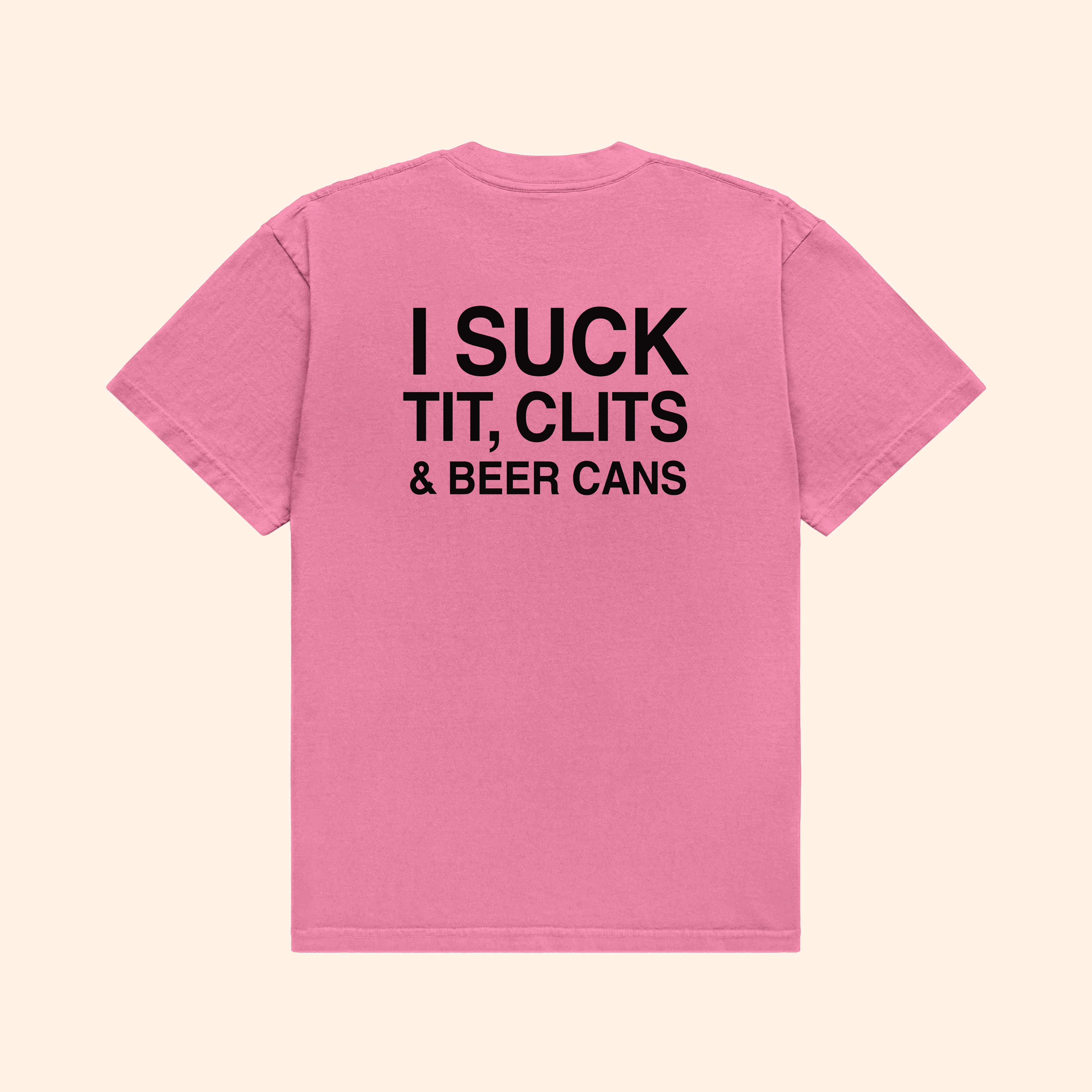 Tit Clits Beer Cans T-Shirt