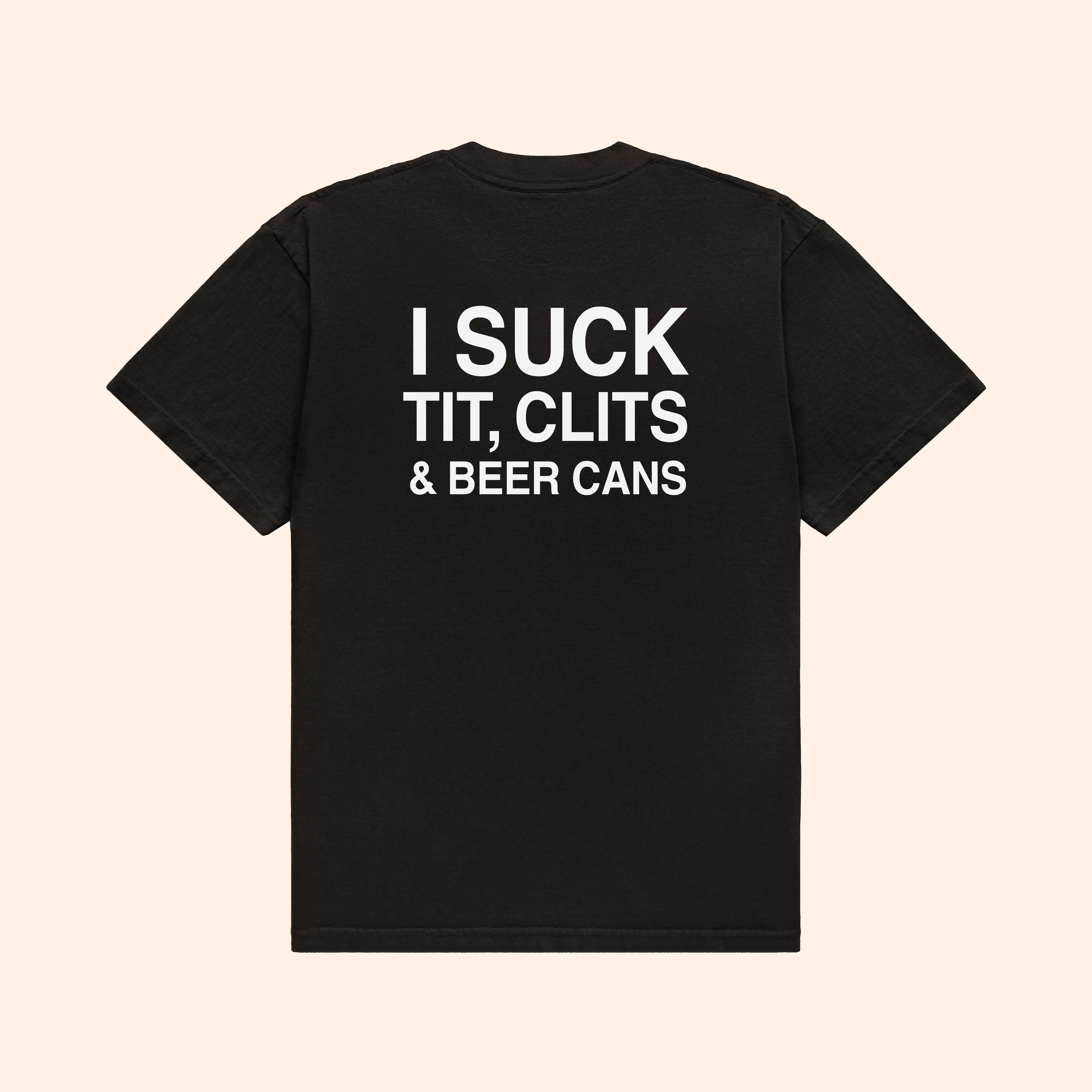 Tit Clits Beer Cans T-Shirt