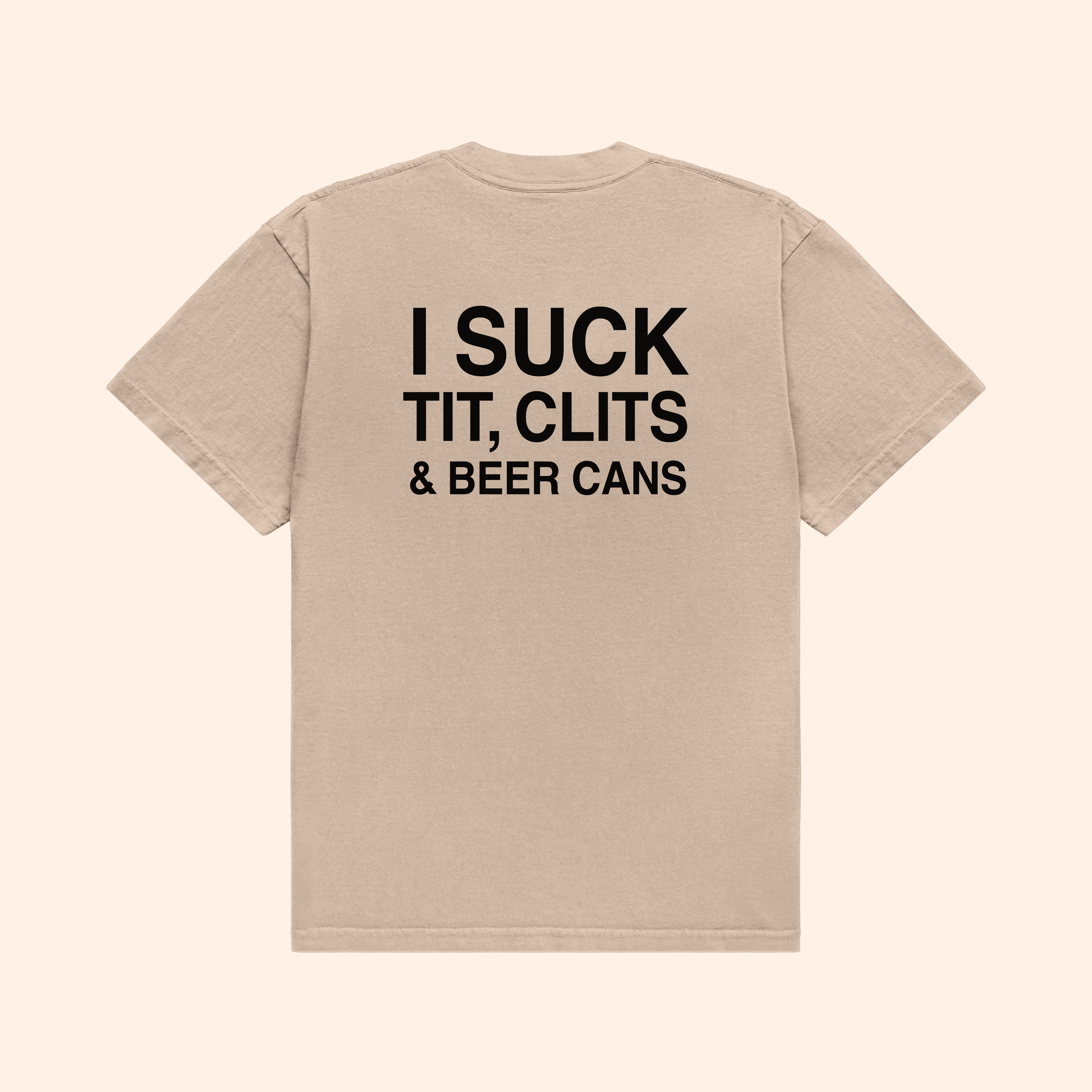 Tit Clits Beer Cans T-Shirt