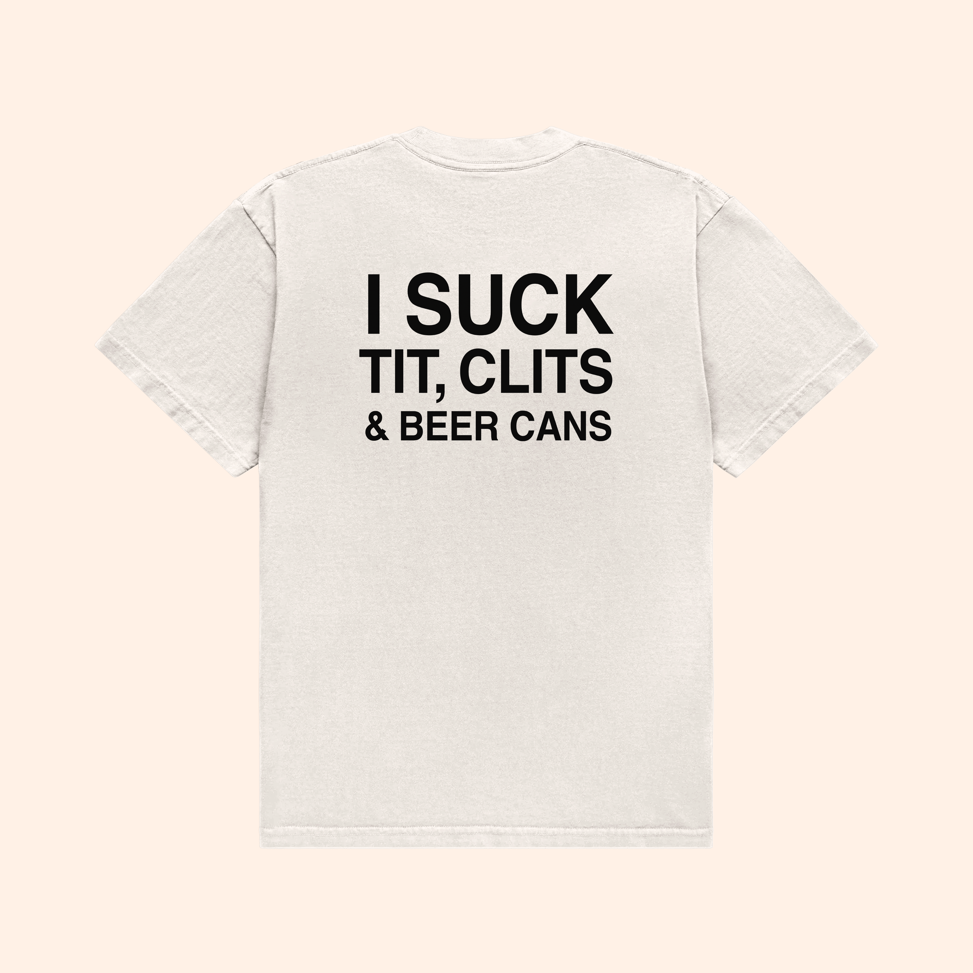Tit Clits Beer Cans T-Shirt