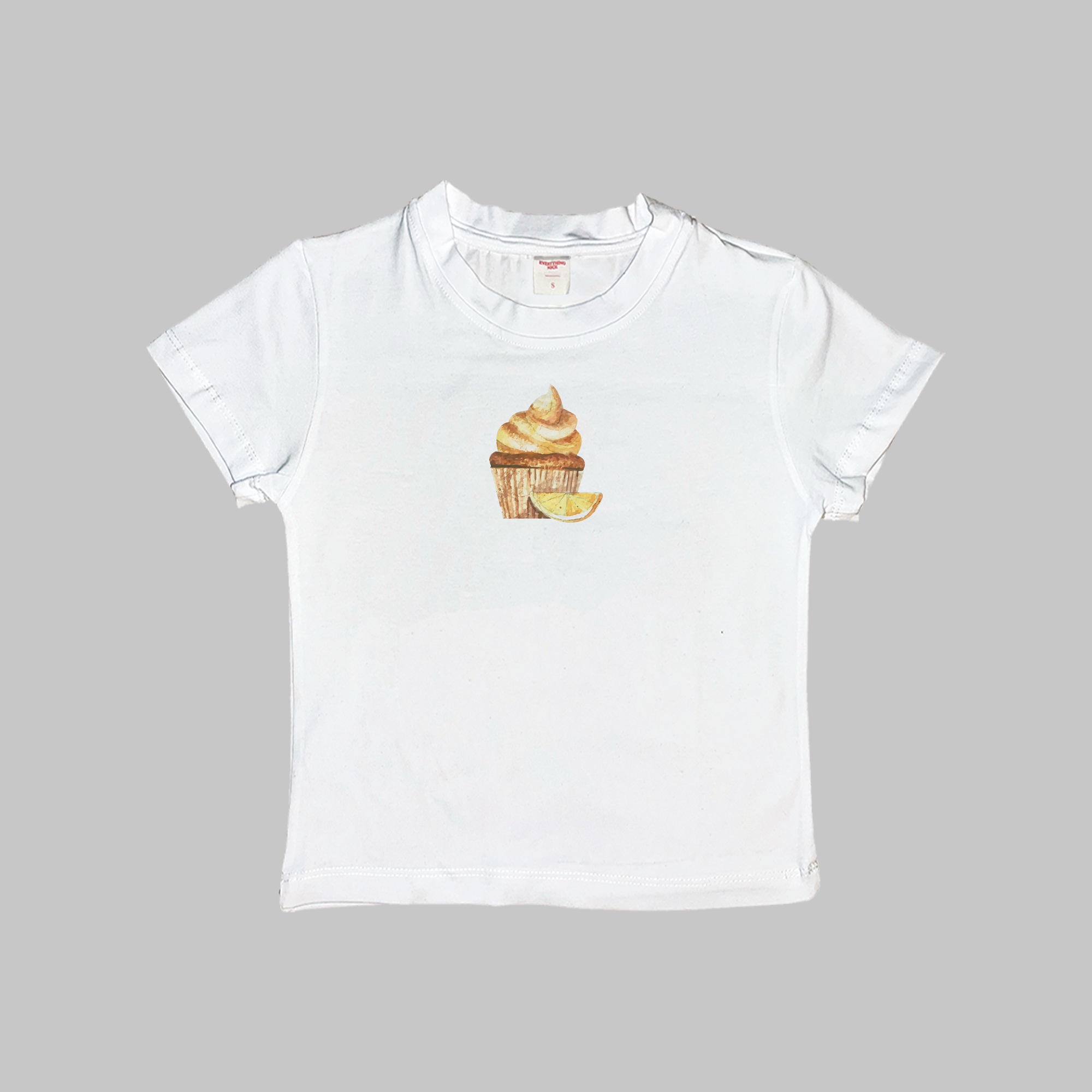 Lemon Cupcake Baby Tee