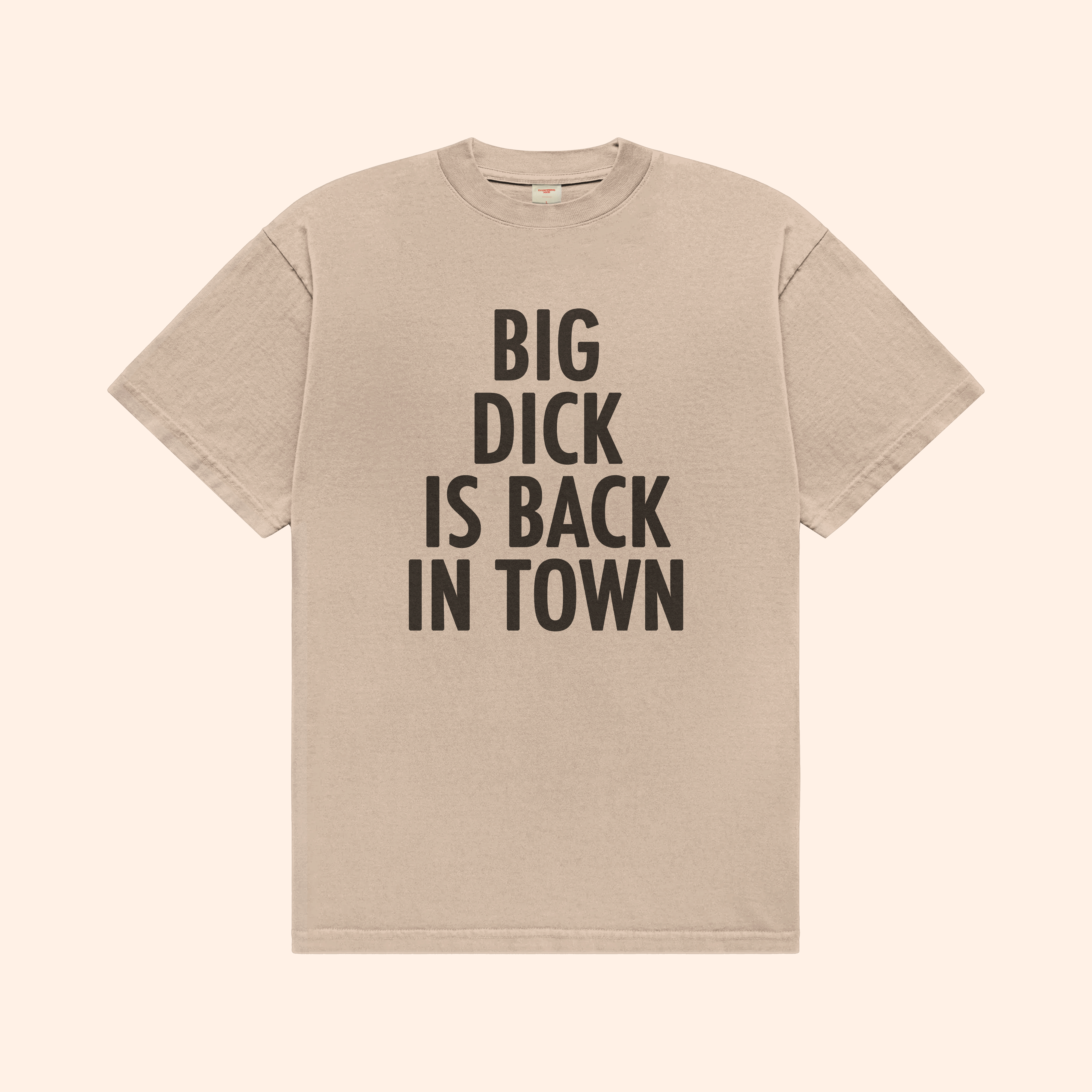 Big Dick Is Back In Town T-Shirt