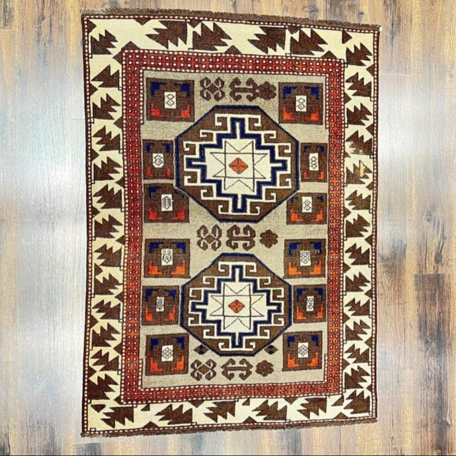  El Dokuma 157x115 CM Kars Halısı