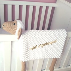 Uyku Arkadasi Kuzu Battaniye Amigurumi Battaniye Tig Isi Kolay Bebek Battaniyesi Part 1 Youtube