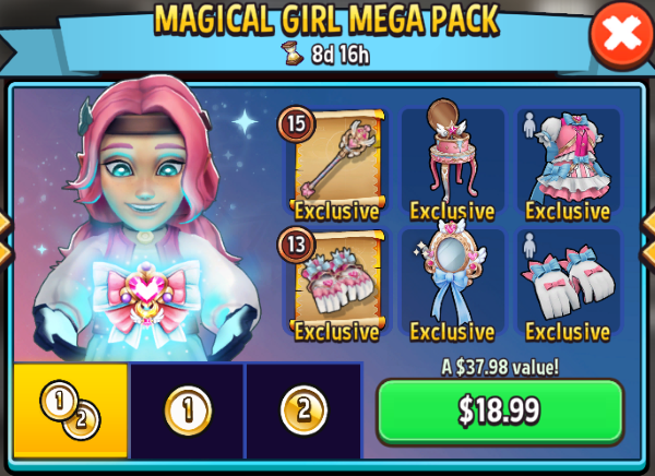 Magical Girl Mega & Superior Packs