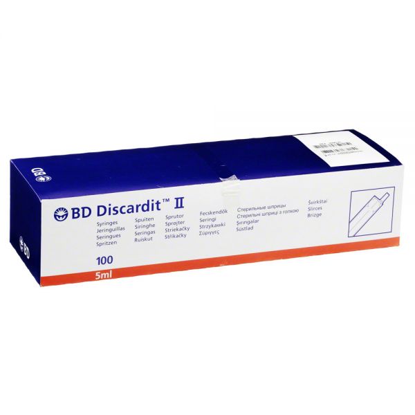 Bd Discardit Ii Spritze 5 ml 100X5 Stück