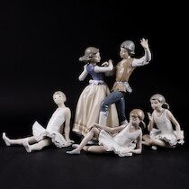 Figuriner Lladro Nao H=29,5 och mindre på auktion i Skåne hos Sikö Auktioner