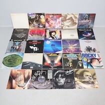 LP skivor rock mm på auktion i Skåne hos Sikö Auktioner