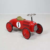 Sparkbil retro Roller metall L=73 på auktion i Skåne hos Sikö Auktioner