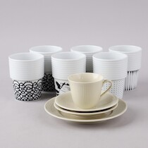 Kaffemuggar mm Rörstrand bla Filippa K på auktion i Skåne hos Sikö Auktioner
