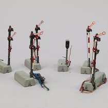 Spårsignaler, 8 st, Märklin, H0 på auktion i Skåne hos Sikö Auktioner