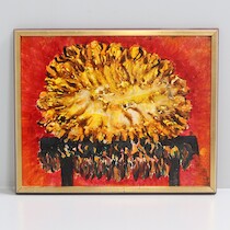 Torsten Hult, olja på pannå, 49 X 39 cm, signerad a tergo på auktion i Skåne hos Sikö Auktioner