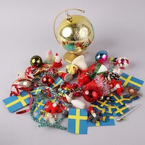 Julgranspynt delvis äldre på auktion i Skåne hos Sikö Auktioner