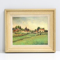 Thure Sandberg, olja på pannå, 31x39 på auktion i Skåne hos Sikö Auktioner