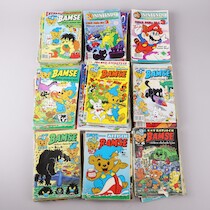 Bamse och Nitendo tidningar på auktion i Skåne hos Sikö Auktioner