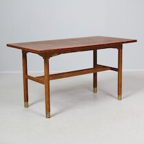 Soffbord teak 106 x 55 H= 58 på auktion i Skåne hos Sikö Auktioner