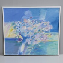 Leopold Falkowski, olja på duk, 78x89 på auktion i Skåne hos Sikö Auktioner
