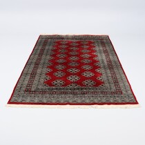 Matta, handknuten, Pakistan, 236x153 på auktion i Skåne hos Sikö Auktioner