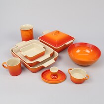 Stekgryta, ugnsformar mm, Le Creuset, längd 40 cm och mindre på auktion i Skåne hos Sikö Auktioner