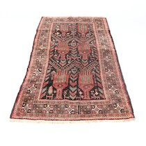 Matta, handknuten Kurdi, 108x240 på auktion i Skåne hos Sikö Auktioner