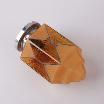 Hallampa, art deco, glas och metall, H = 26 på auktion i Skåne hos Sikö Auktioner