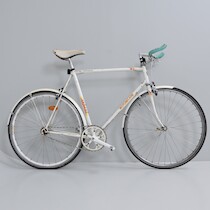 Racercykel ombyggt till singlespeed, Motobecane Super Mirage, 28" på auktion i Skåne hos Sikö Auktioner