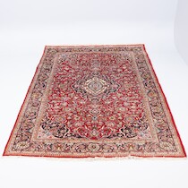 Matta, handknuten, Iran, 275 X 203 cm på auktion i Skåne hos Sikö Auktioner