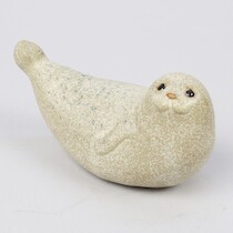 Lisa Larson, Figurin, Gustavsberg, glaserat stengods, längd 15,5 cm på auktion i Skåne hos Sikö Auktioner