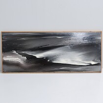 Pino Ojeda Quevedo, lackfärg på pannå, 123 x 50 cm på auktion i Skåne hos Sikö Auktioner