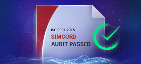 SIMCORD Has Been Recertified to the ISO 9001:2015 International Standard
