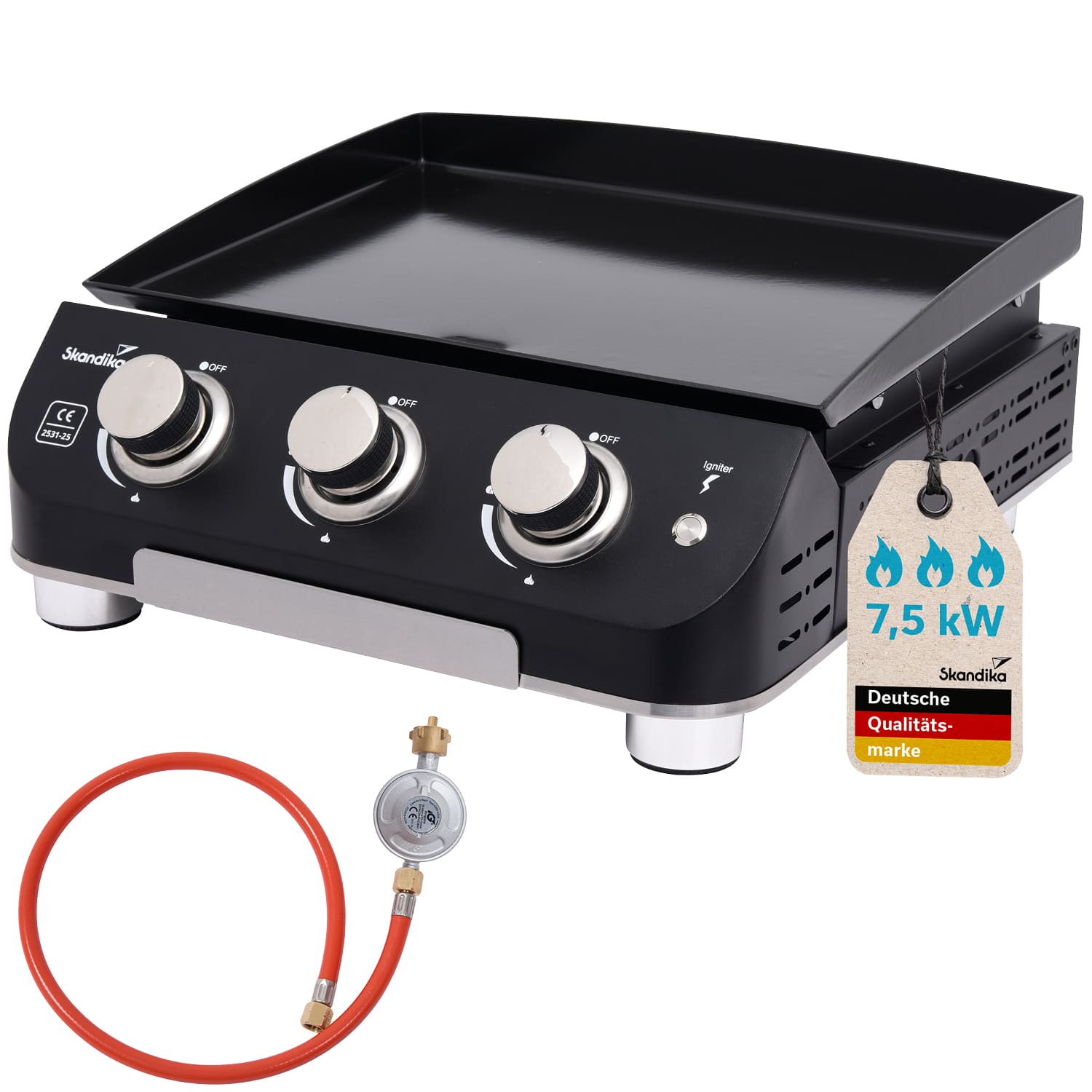 Plancha Grill Palo 3-Brenner