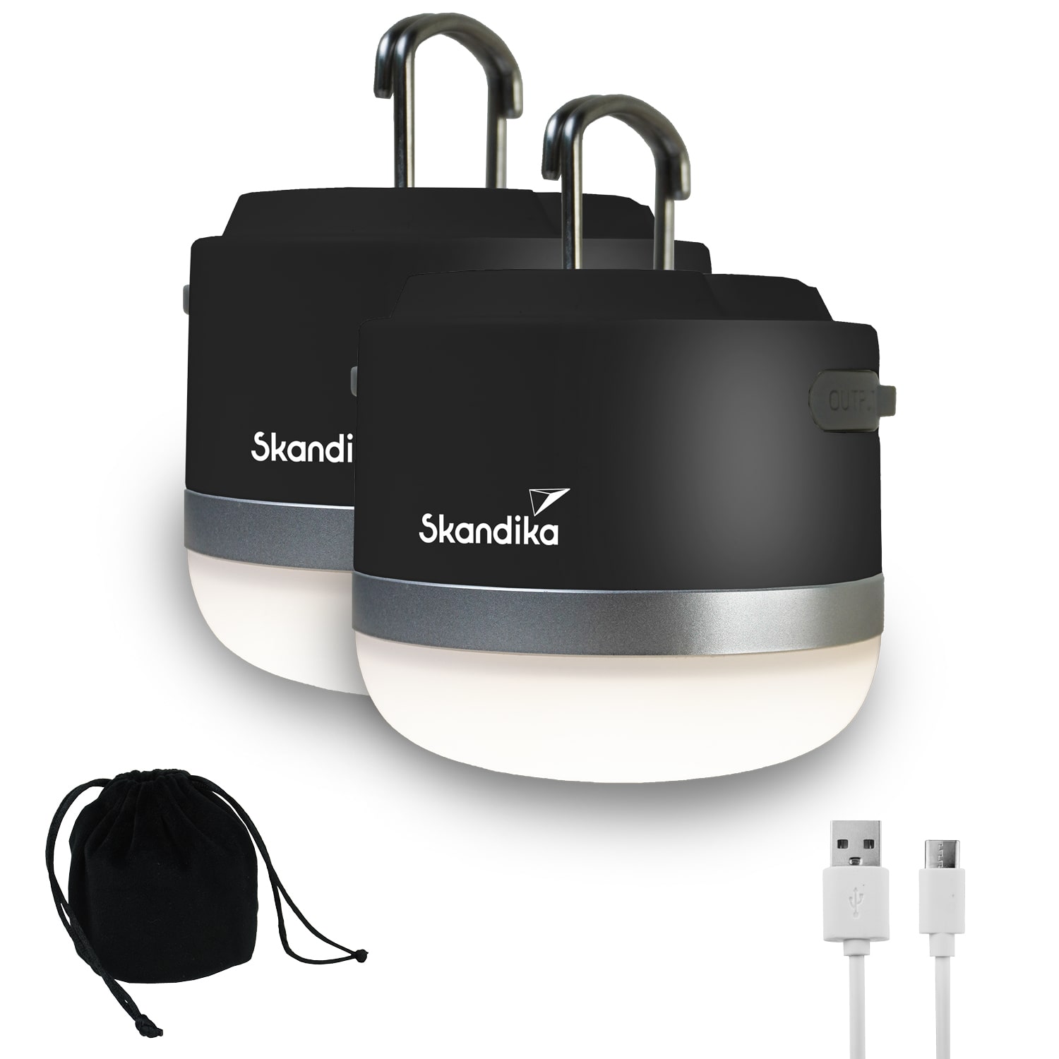 Campinglampe Tarfala 2er-Set