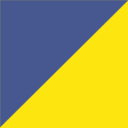 blau/gelb