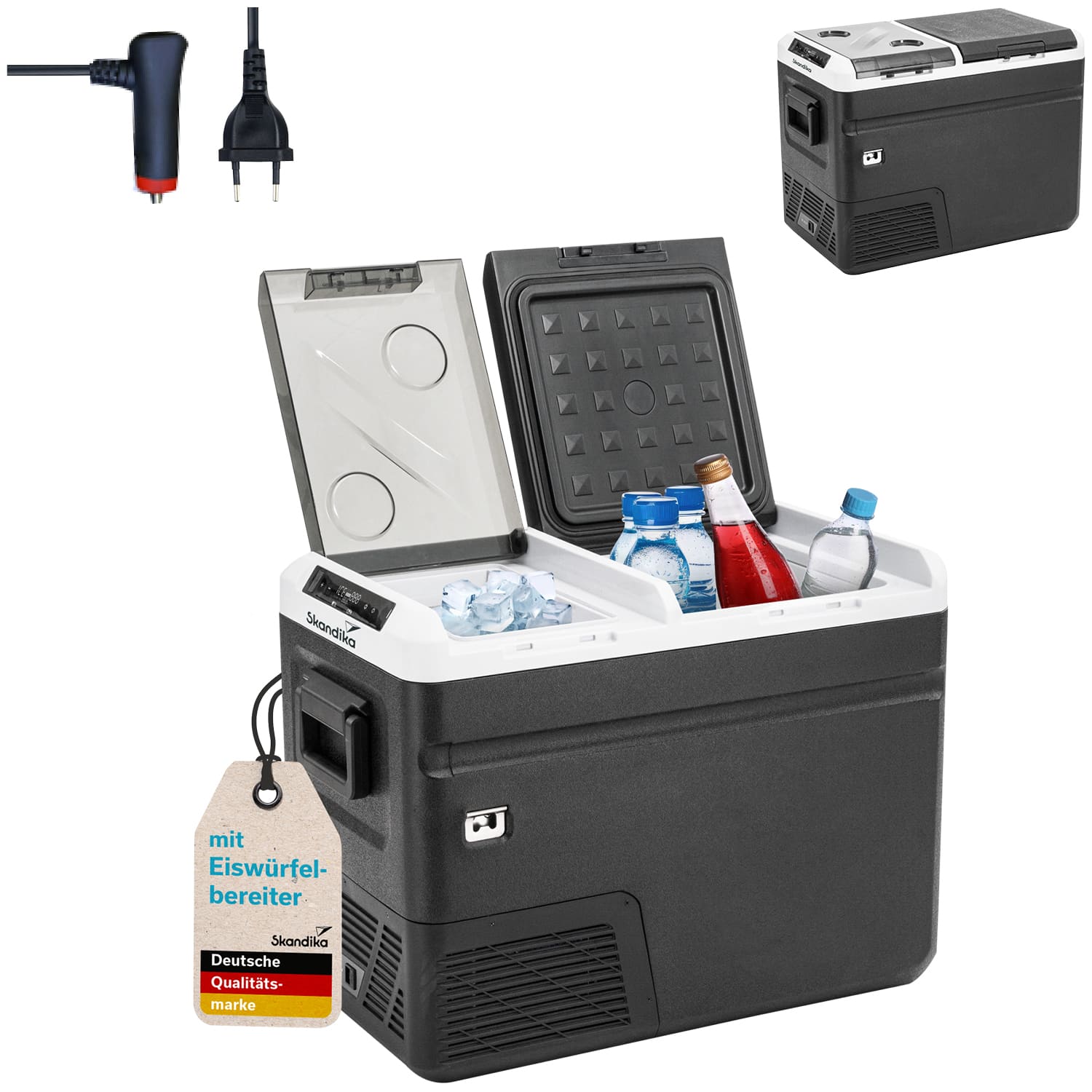 Gefrierbox Routa 36 Liter + Eiswürfelbereiter