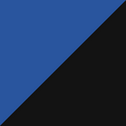 blau/schwarz