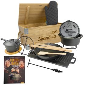 オールドマウテン　IRON DUTCH & OKAMADON 新品セット Dutch Oven Set Flame Master