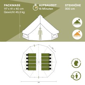 Tipi Jatuni 500 Protect 100% Baumwolle