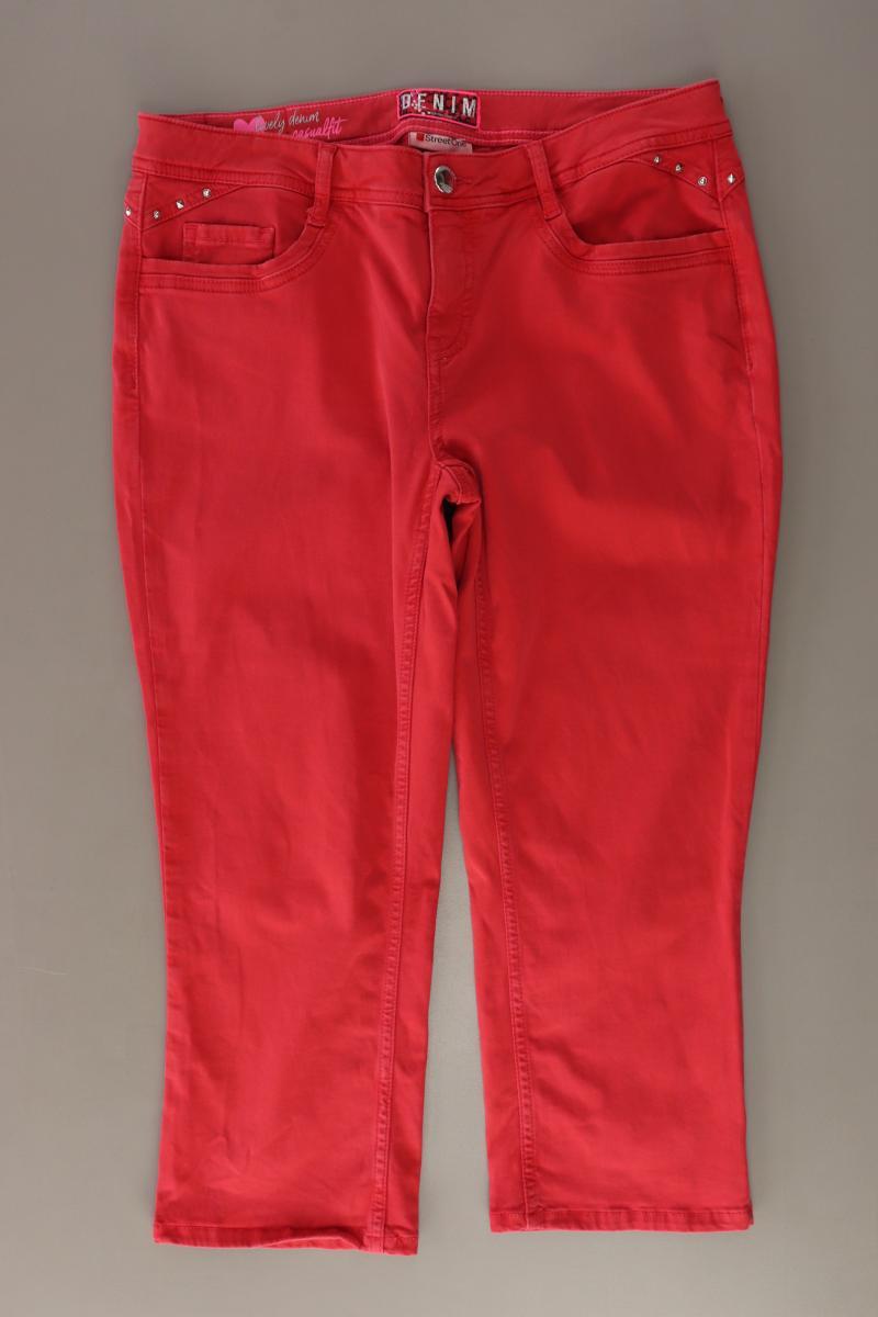 Street One Five-Pocket-Hose Hose für Damen Gr. W31/L22, L, 42 rot aus Baumwolle
