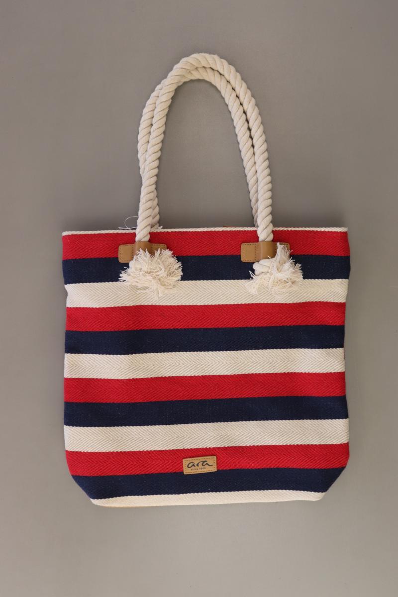 ⭐ ara Schultertasche Handtasche für Damen gestreift rot ⭐