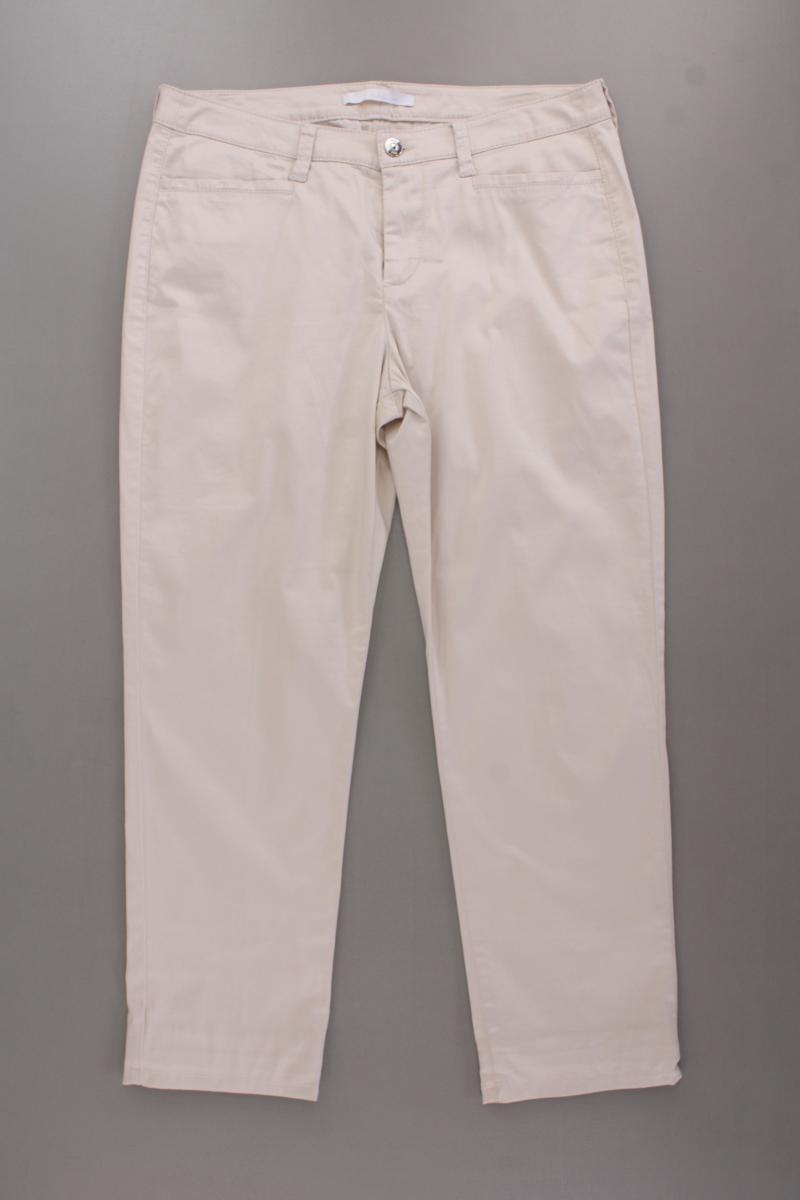 MAC 7/8 Hose Hose für Damen Gr. 36/L28, S, 36 Modell Cara creme aus Baumwolle