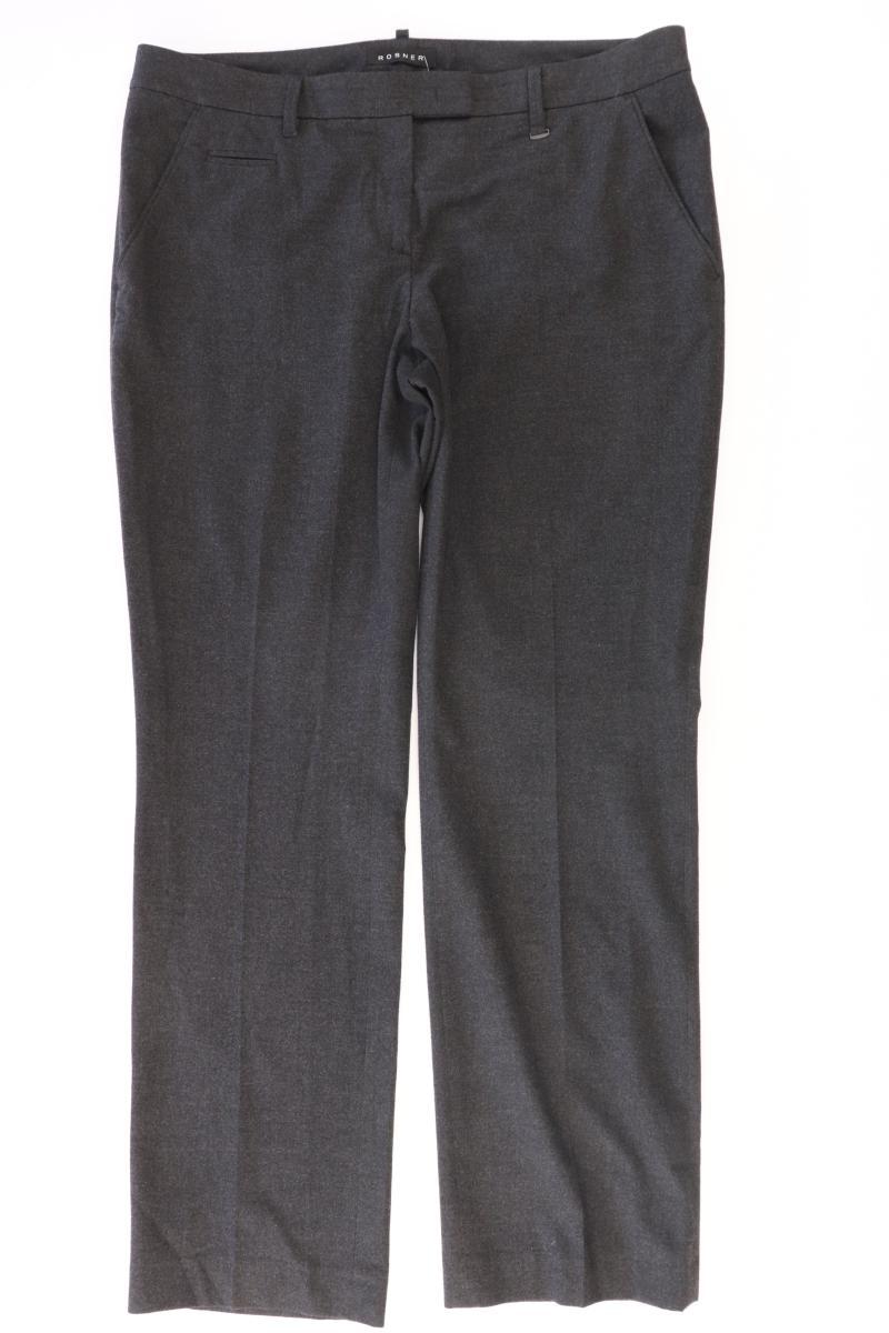✨ Rosner Anzughose Hose für Damen Gr. W34/L32, XXL, 48 grau aus Polyester ✨